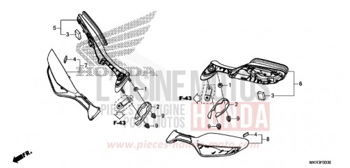 MIROIR CBR1000STL de 2020